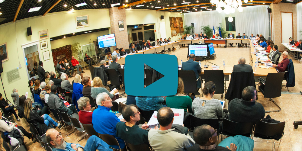 Conseil Municipal du mardi 23 janvier 2018 : la vidéo en direct à partir de 19h.